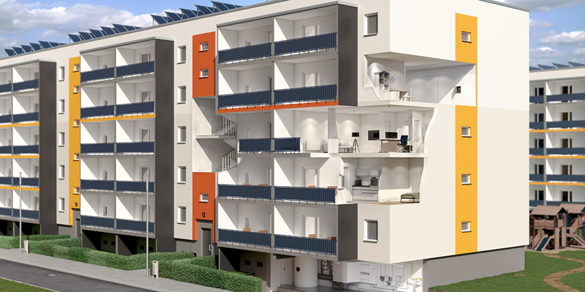 Elektroinstallation im Wohnungsbau bei Rebele GmbH & Co. KG in Buchdorf